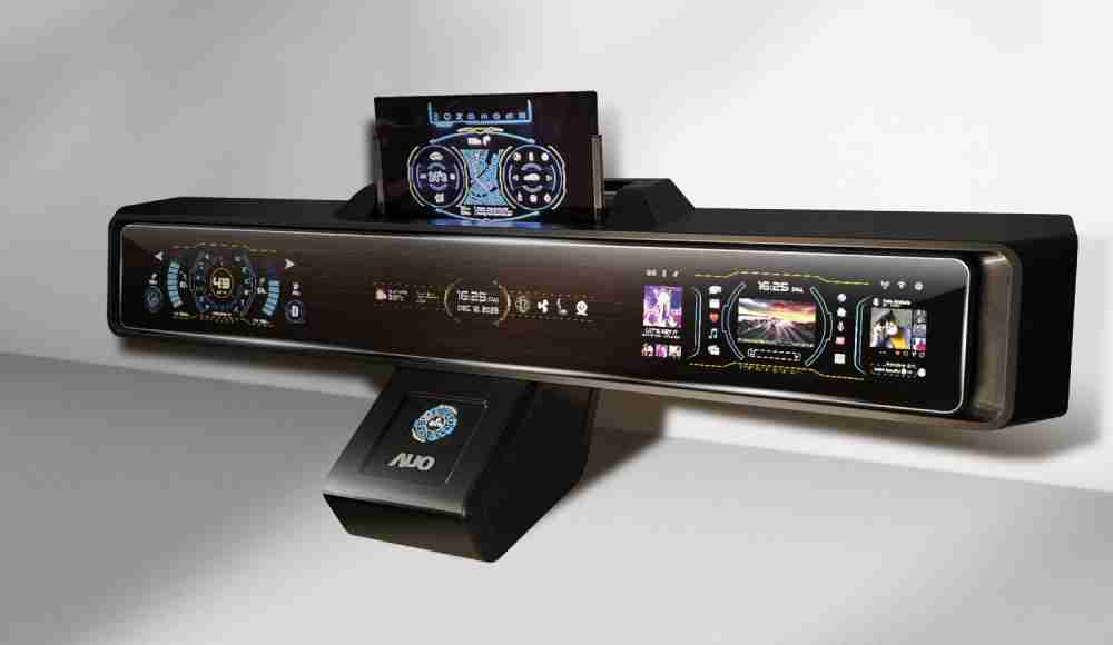 JDB电子Micro LED沉浸式车舱显示方案结合 可卷式、、、可伸缩的Micro LED应用并可呈现不同的质感纹路，，，，展现人性化设计